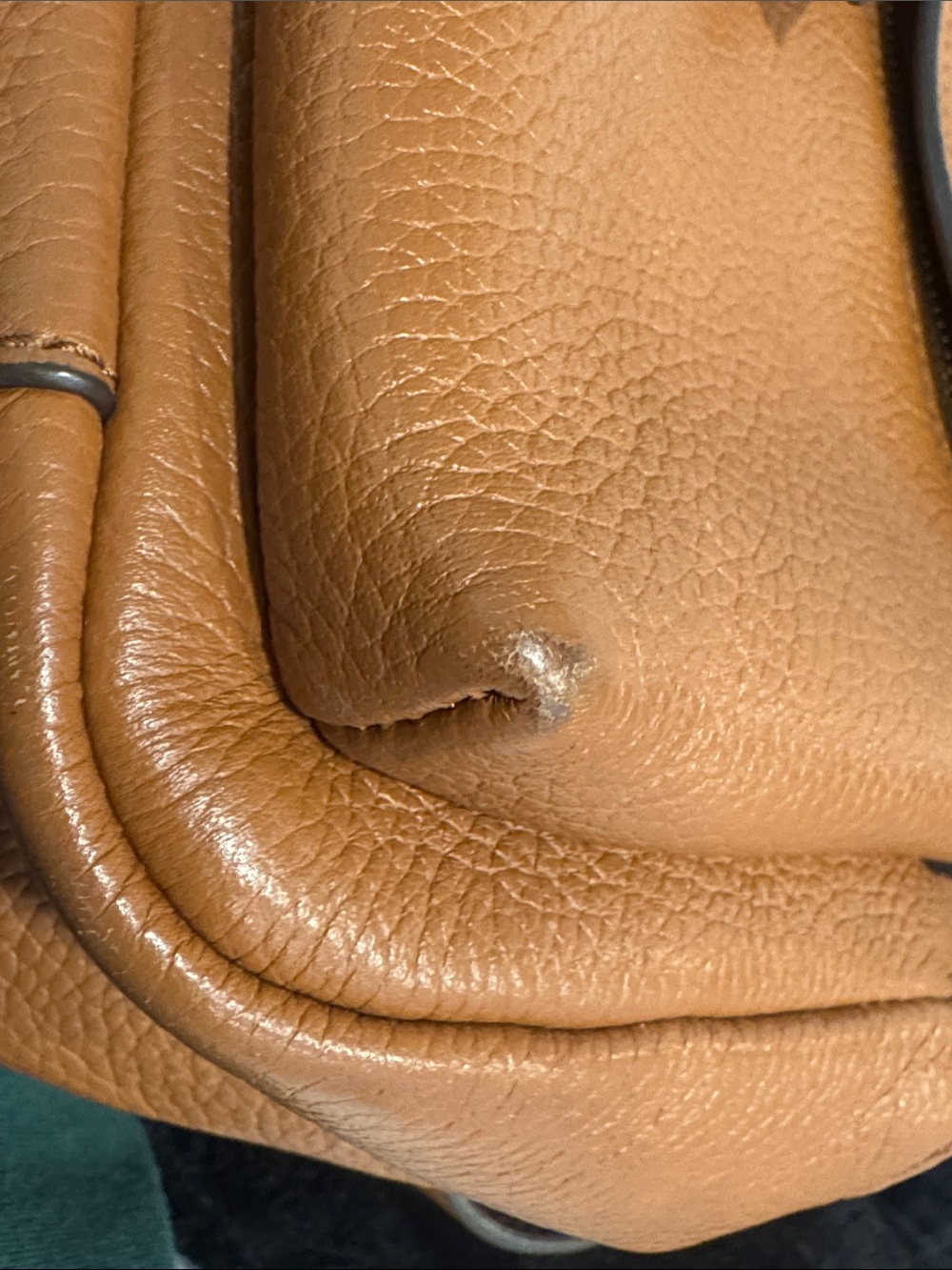 Tory Burch Chestnut Brown Pebbled Leather Mini Backpack - Picture 14 of 16
